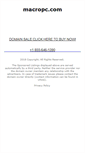 Mobile Screenshot of macropc.com